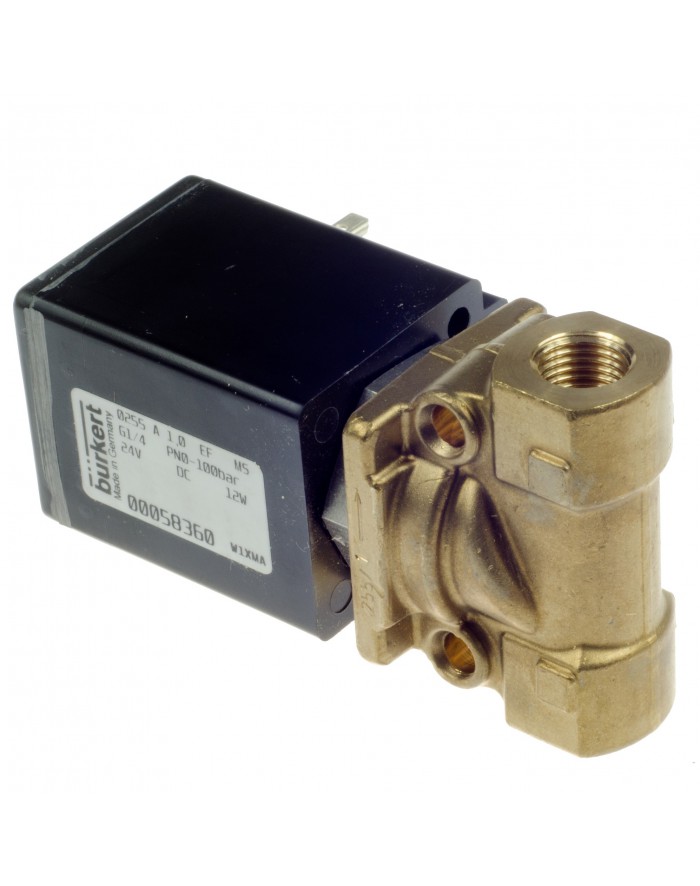 ELEKTROZAWÓR BÜRKERT 0255 0-100BAR G1/4'' PTFE DC